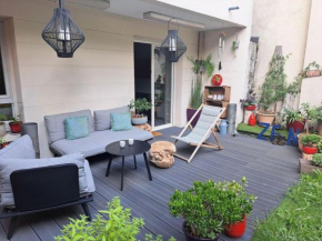 Appartement cosy avec jardin et parking